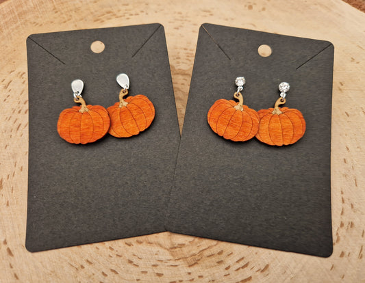 Pumpkin Earrings
