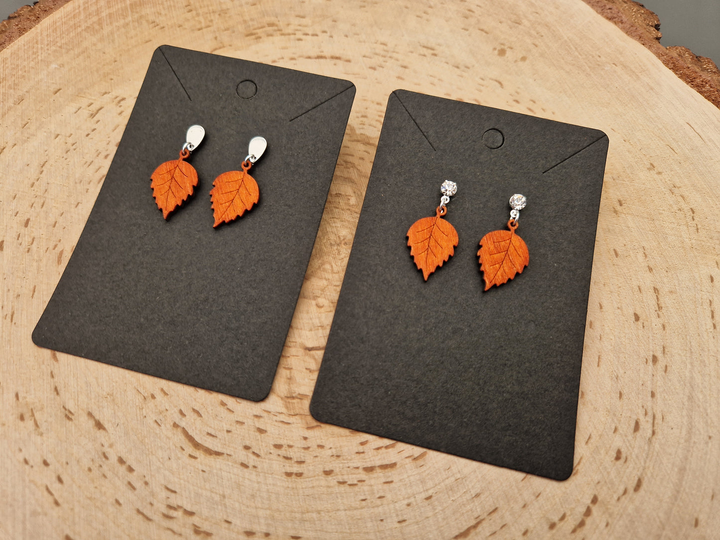 Classic Leaf Earrings