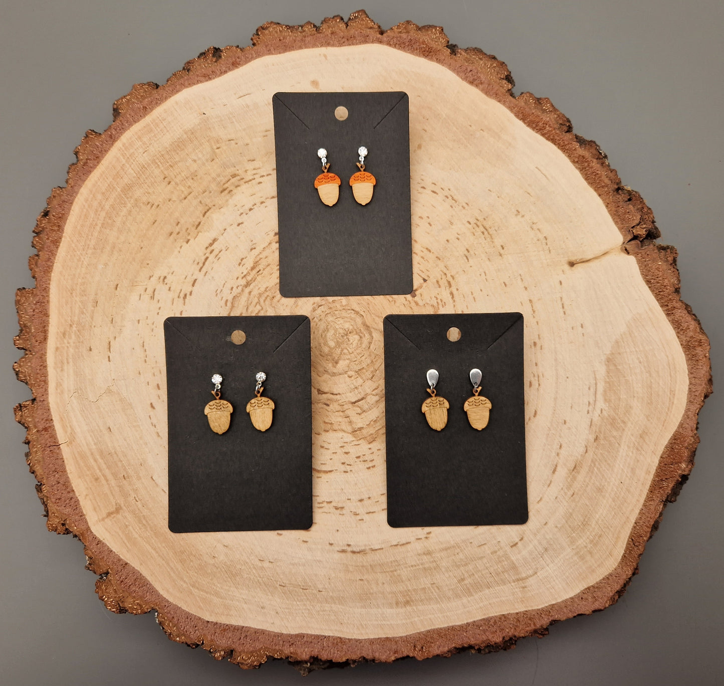 Acorn Earrings