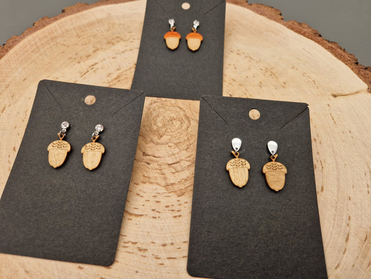 Acorn Earrings
