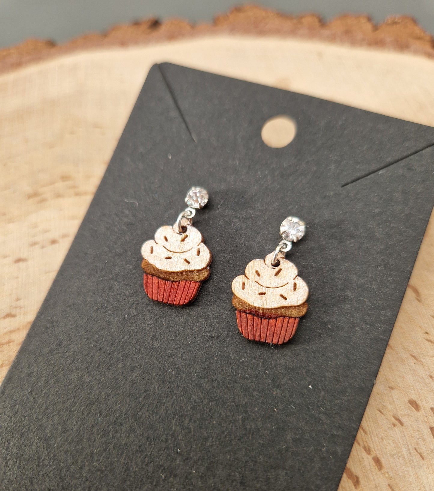 Cupcake Earrings