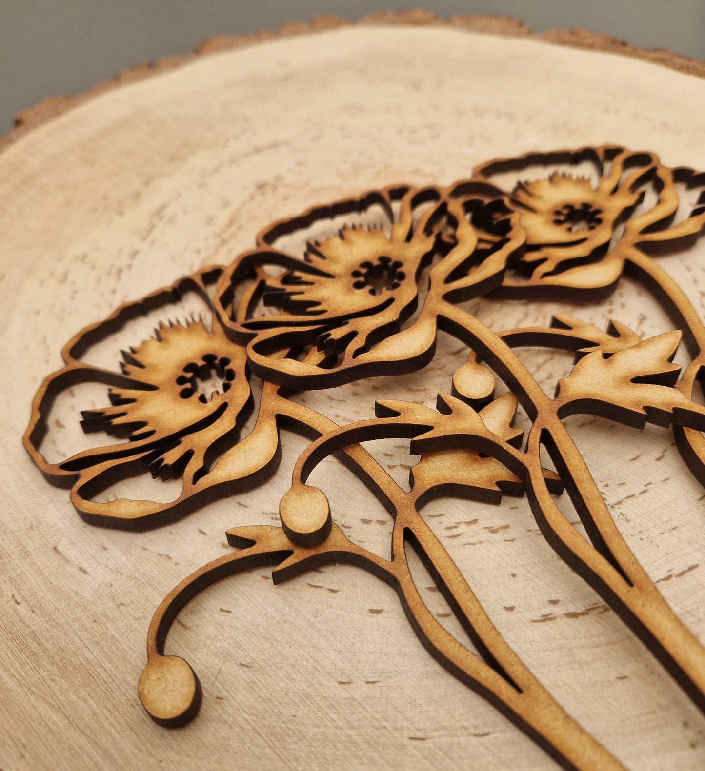 Summer Wooden Stem Flowers