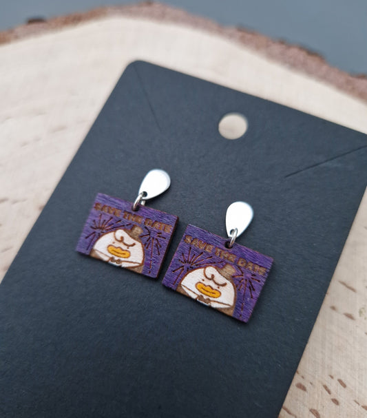 Save The Date Earrings