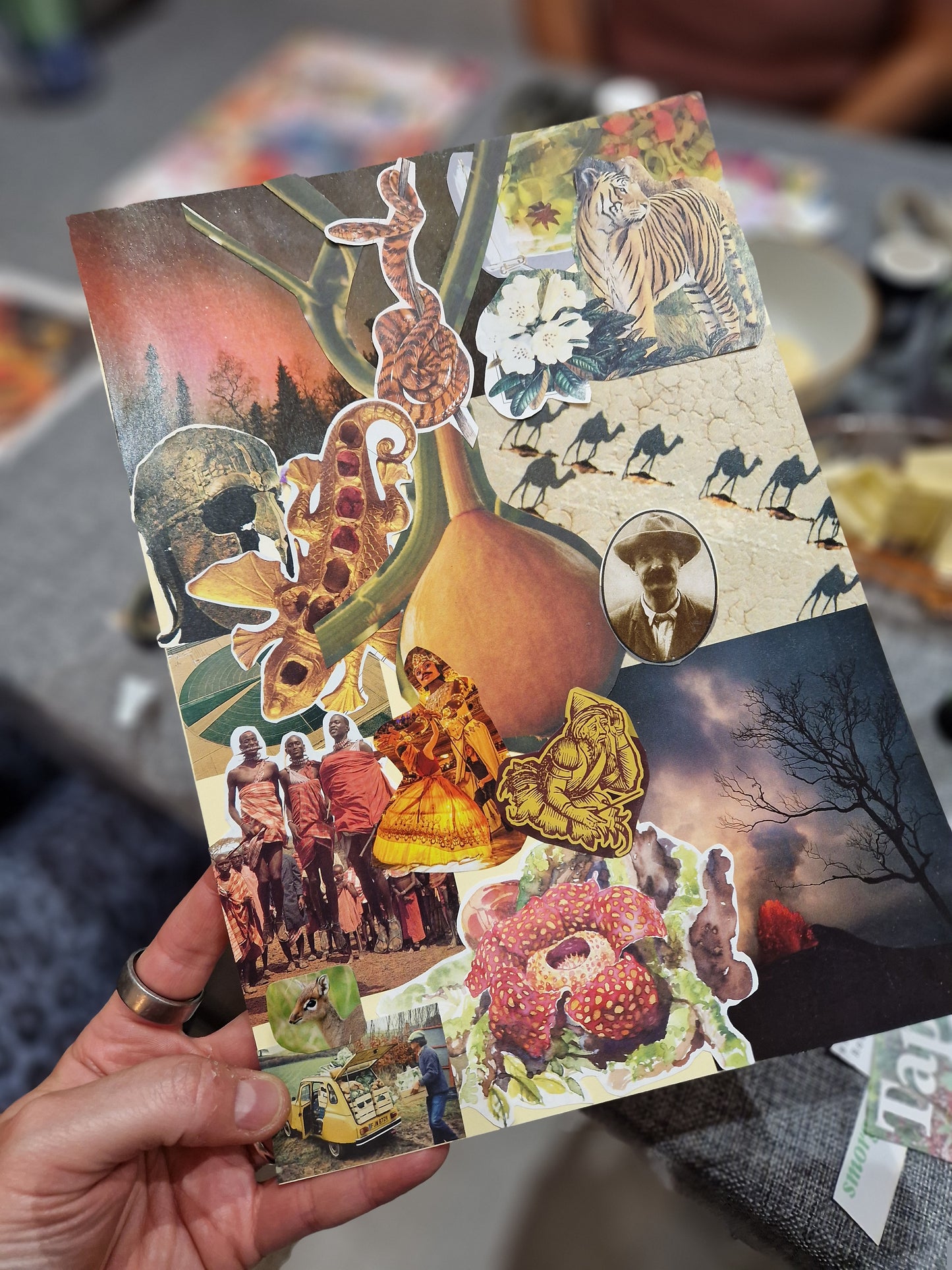 Cacao & Collage Workshop with The Chilly Collective