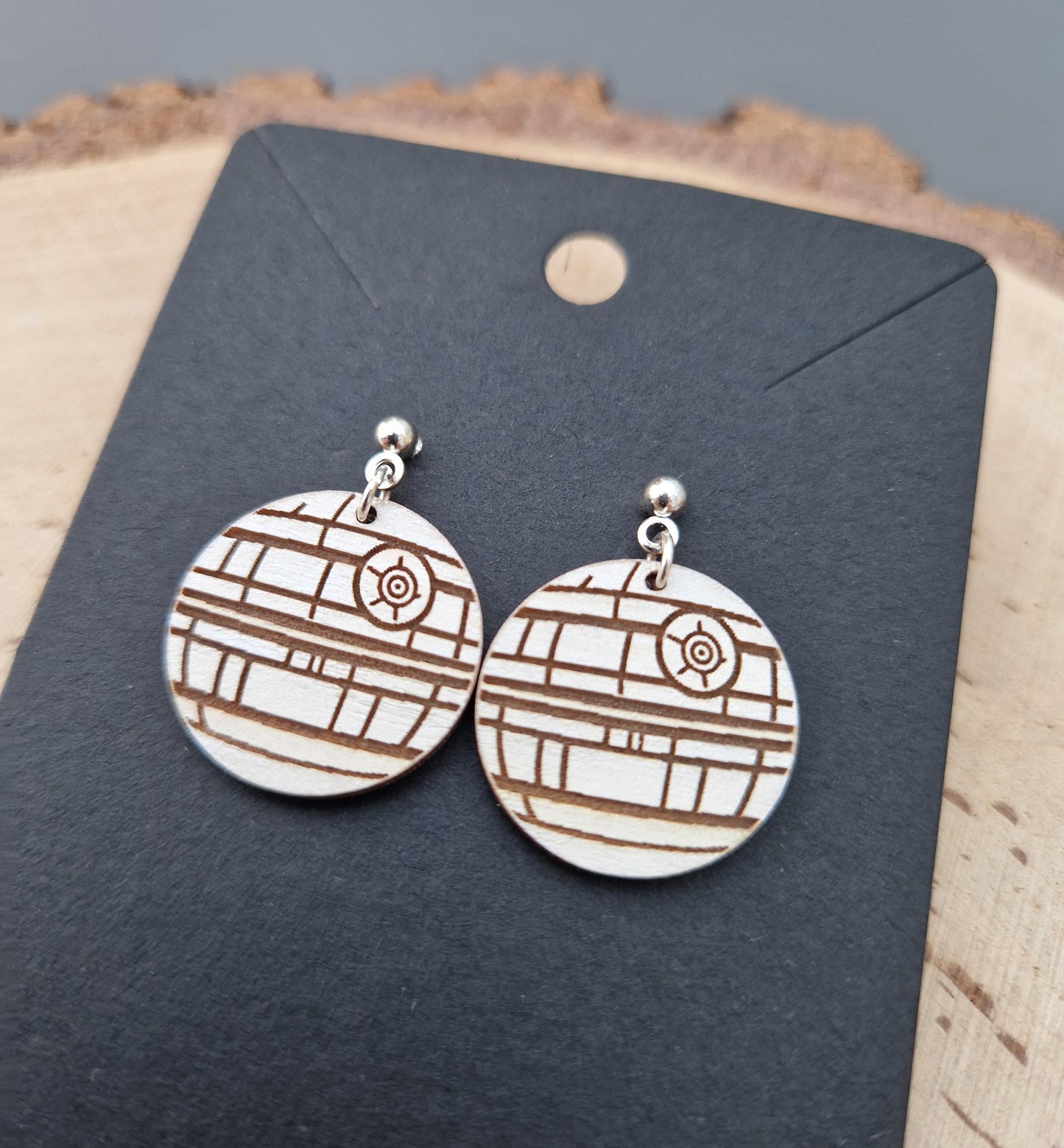 Death Star Earrings