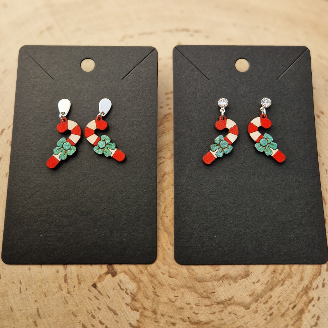 Candy Cane Earrings