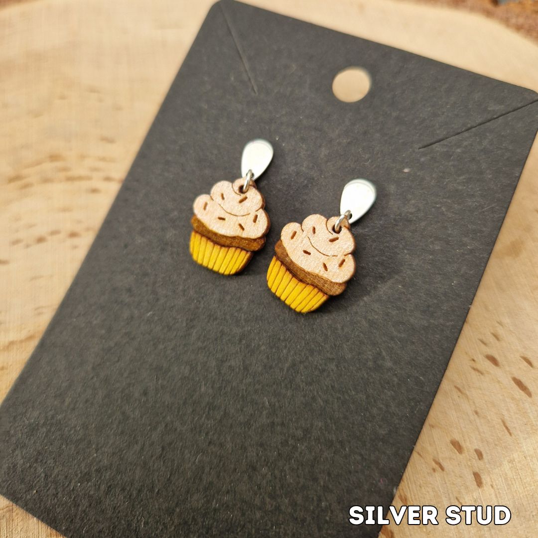Cupcake Earrings