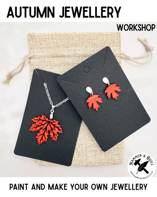 Autumn Jewellery Workshop - Wed 30th Sep 2026