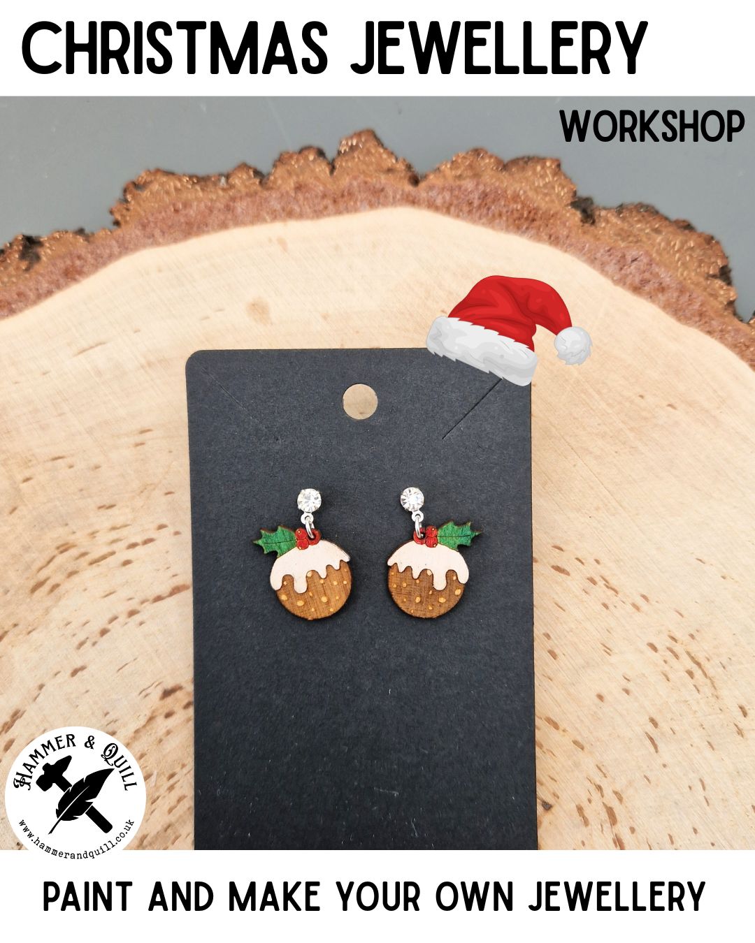 Christmas Jewellery Workshop - Wed 17th Nov 2026