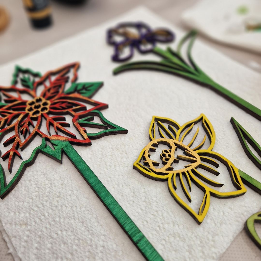 Paint Your Own Forever Flowers