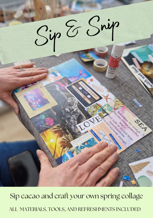 Sip & Snip Workshop with The Chilly Collective