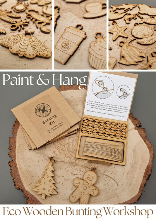 Craft & Hang - Eco Wooden Bunting Workshop