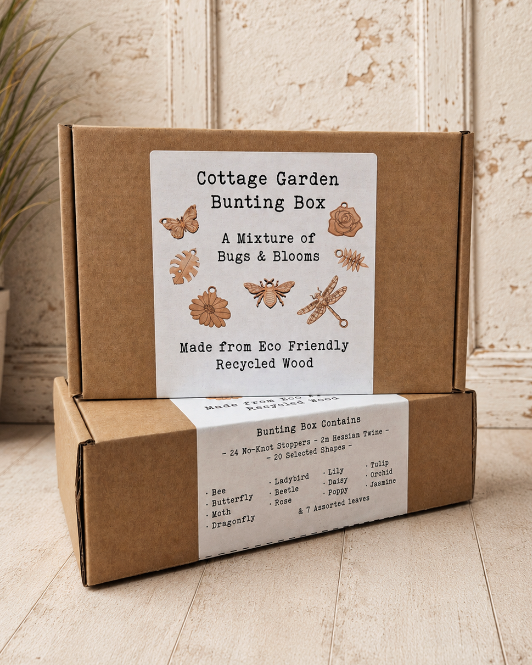 Cottage Garden Bunting Box