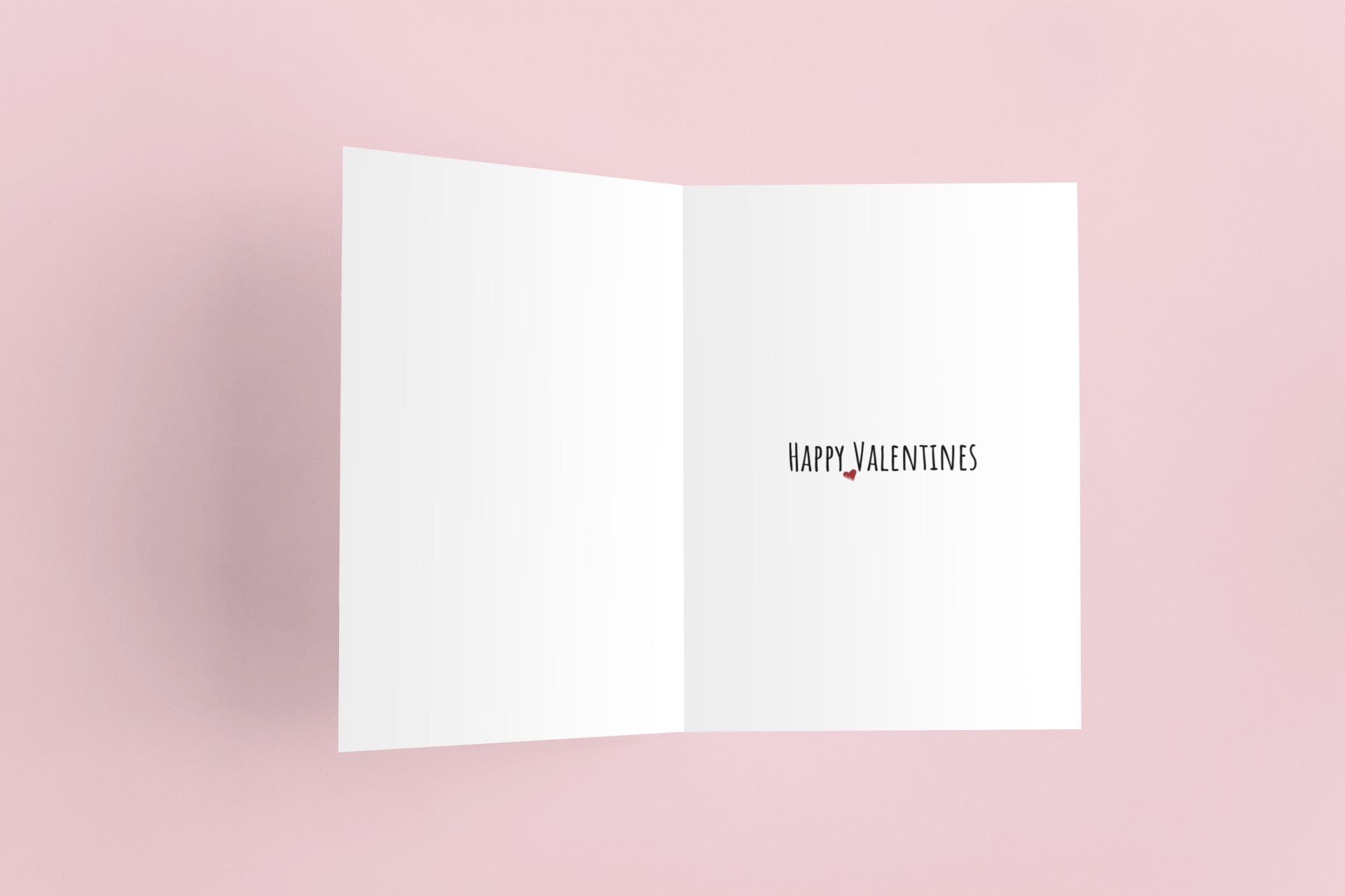 inside a greetings card