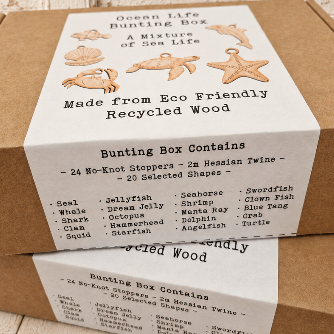 Ocean Life Bunting Box