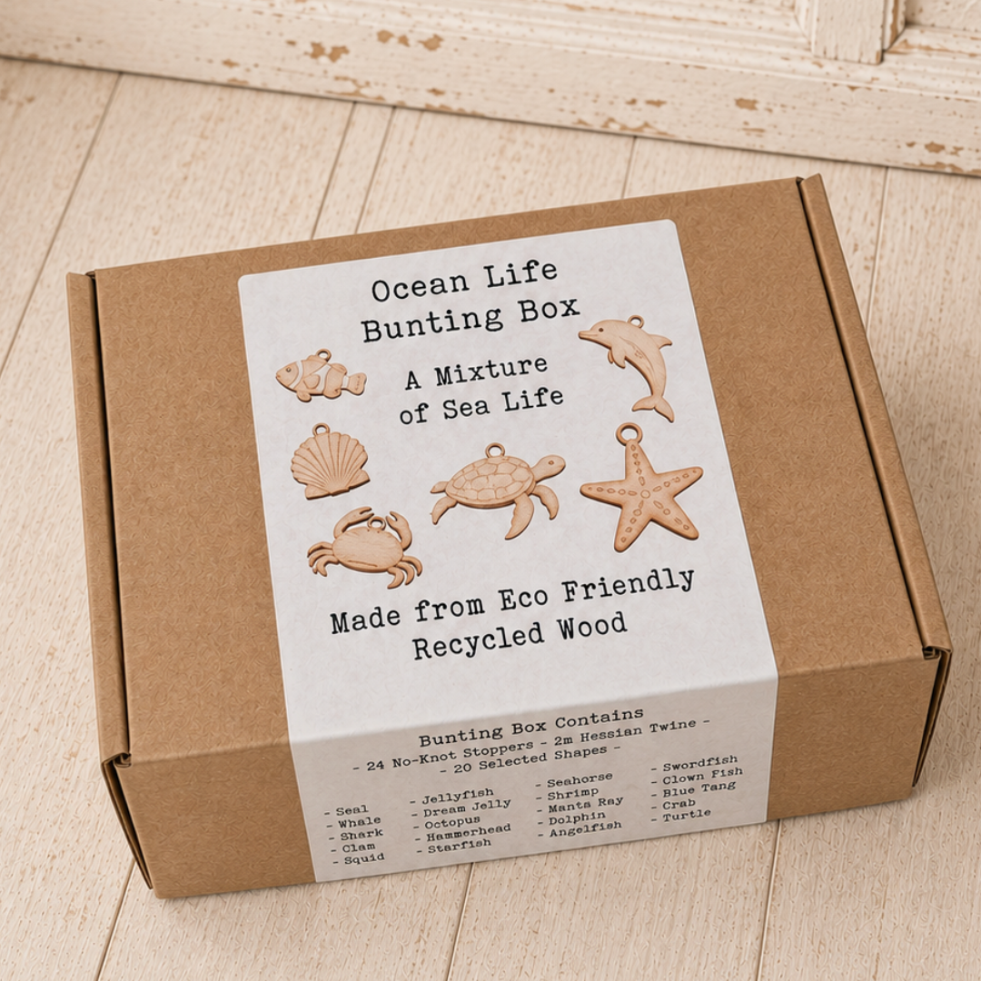 Ocean Life Bunting Box