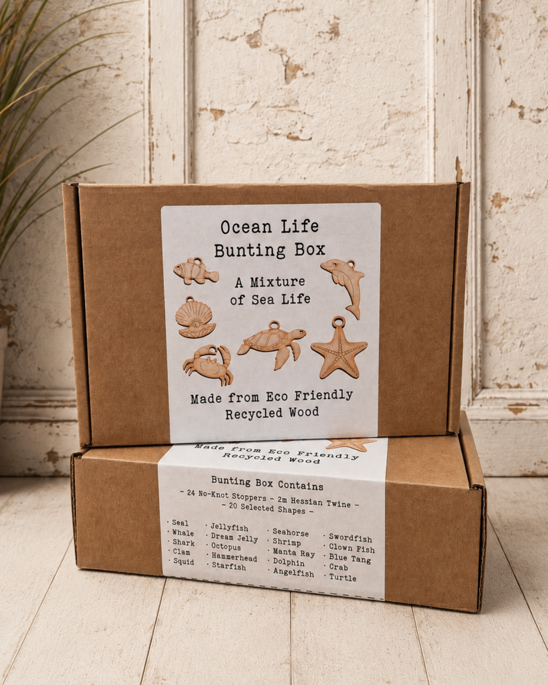 Ocean Life Bunting Box