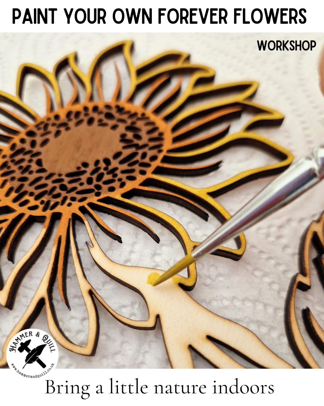 Paint Your Own Forever Flowers