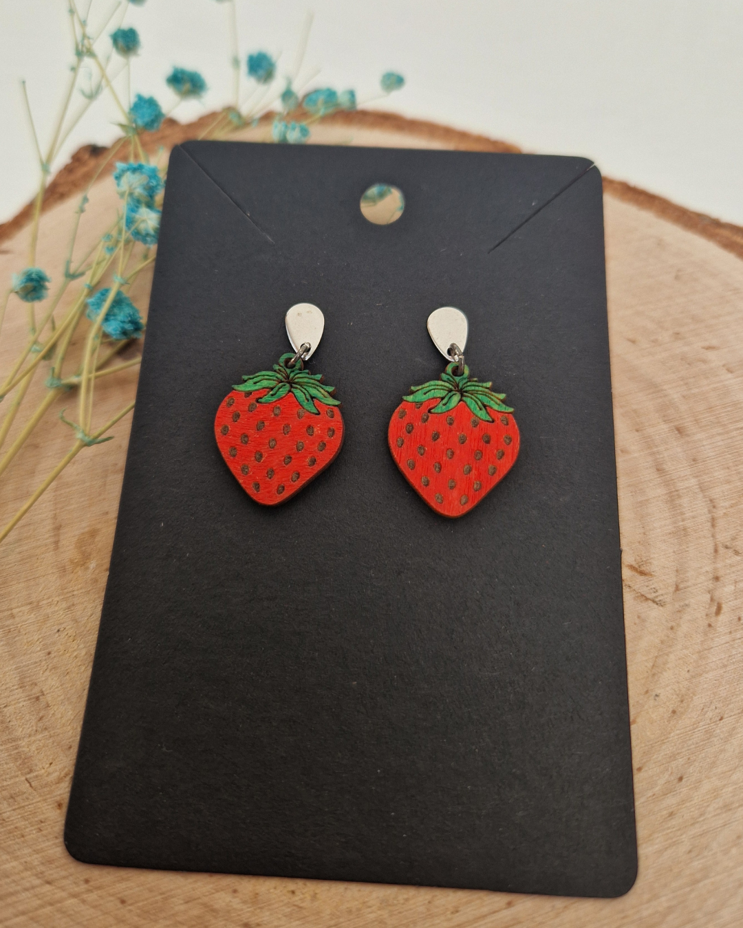 Strawberry Earrings