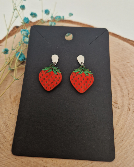 Strawberry Earrings