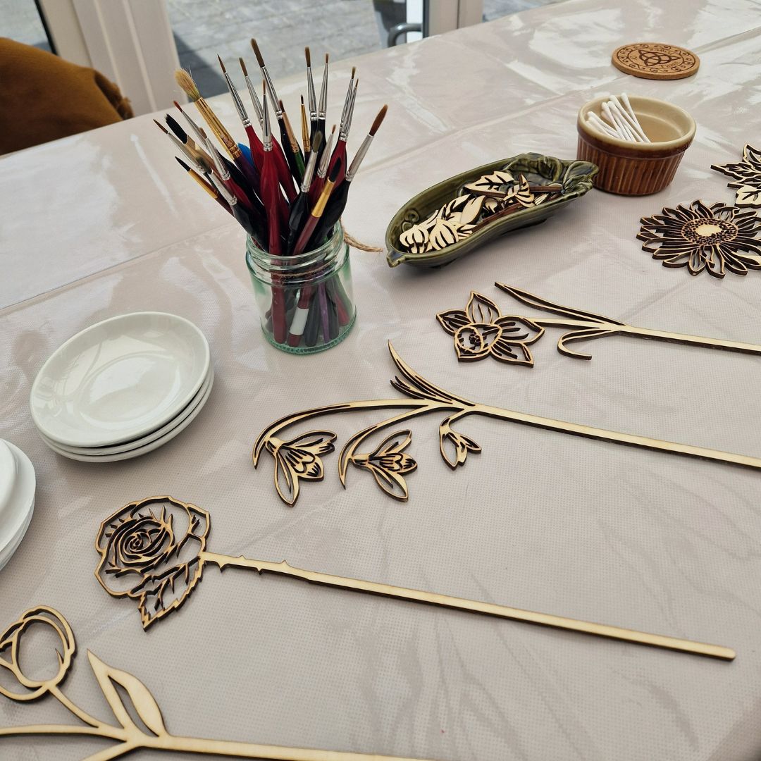 Paint Your Own Forever Flowers