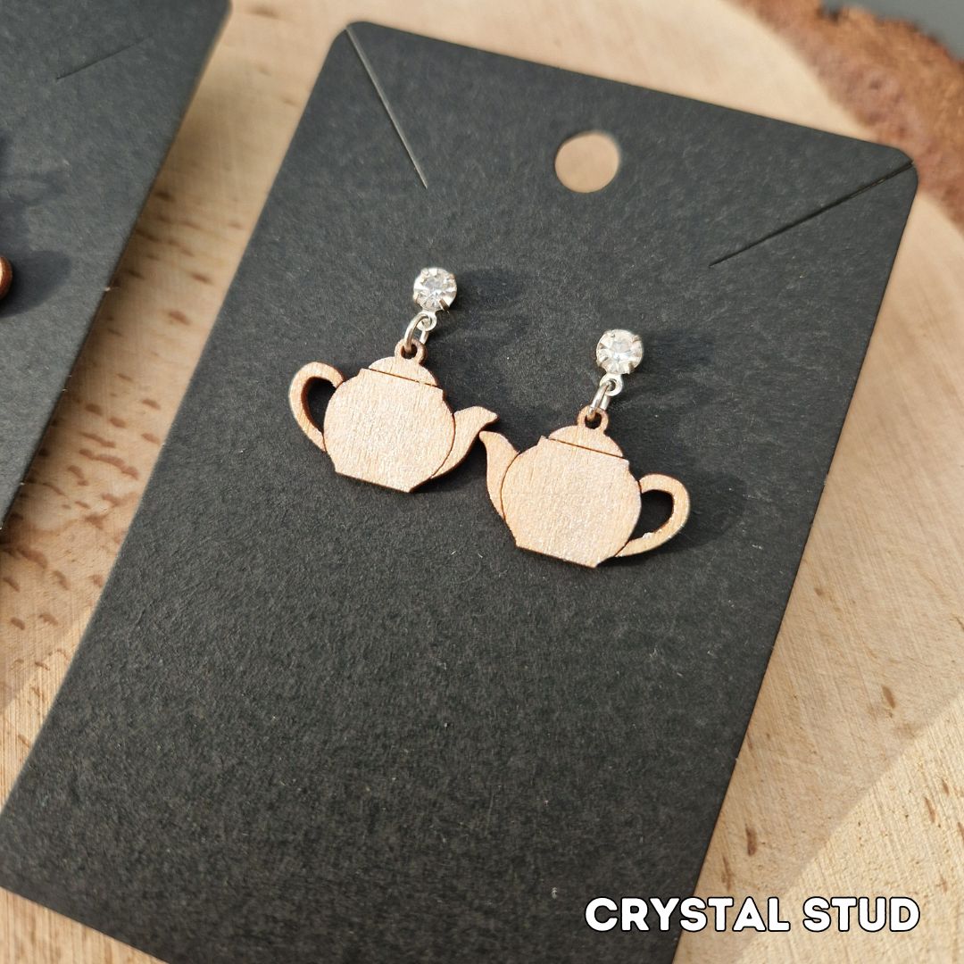 Tea Pot Earrings